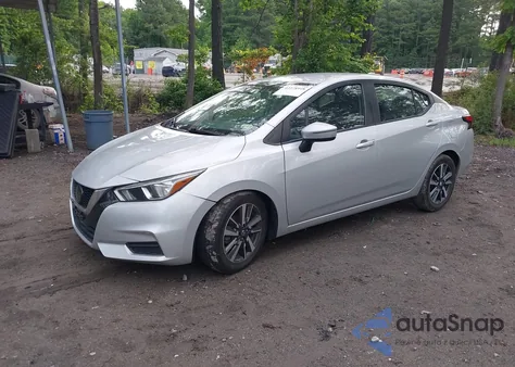 2021 Nissan Versa Sv Xtronic Cvt из США, поврежденный, VIN 3N1CN8EV4ML846659